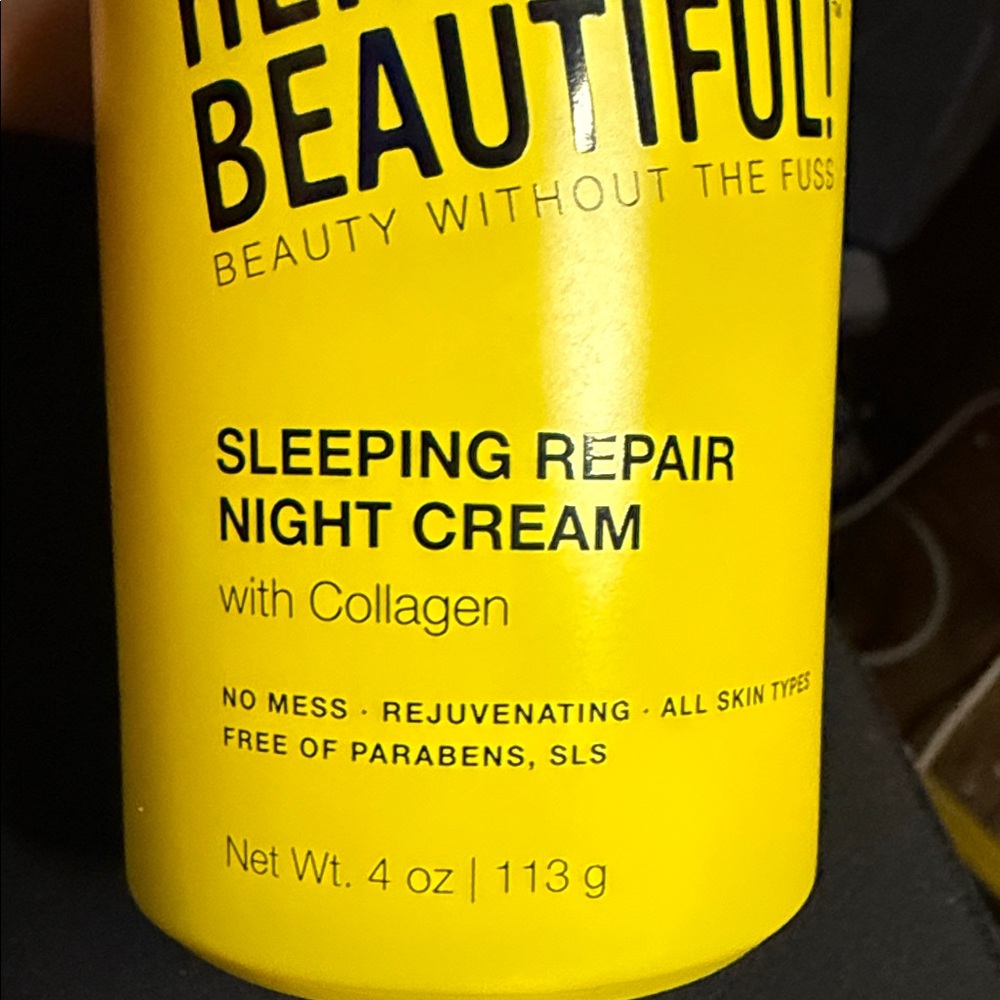 HERE BEAUTIFUL SLEEPING REPAIR NIGHT CREAM W/ PLANT DERIVED COLLAGEN - Picture 7 of 9